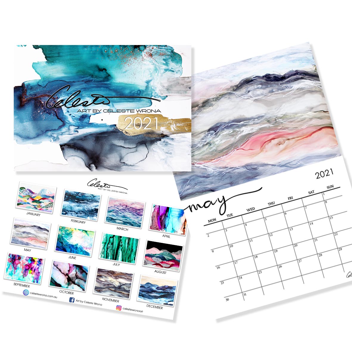 2021 Celeste Wrona Calendar