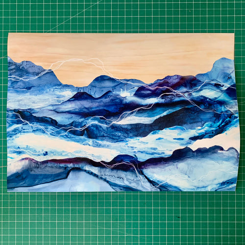 DISCOUNTED "Awaken VII" 57.5x40.4cm LIMITED EDITION PRINT 2018 Celeste Wrona