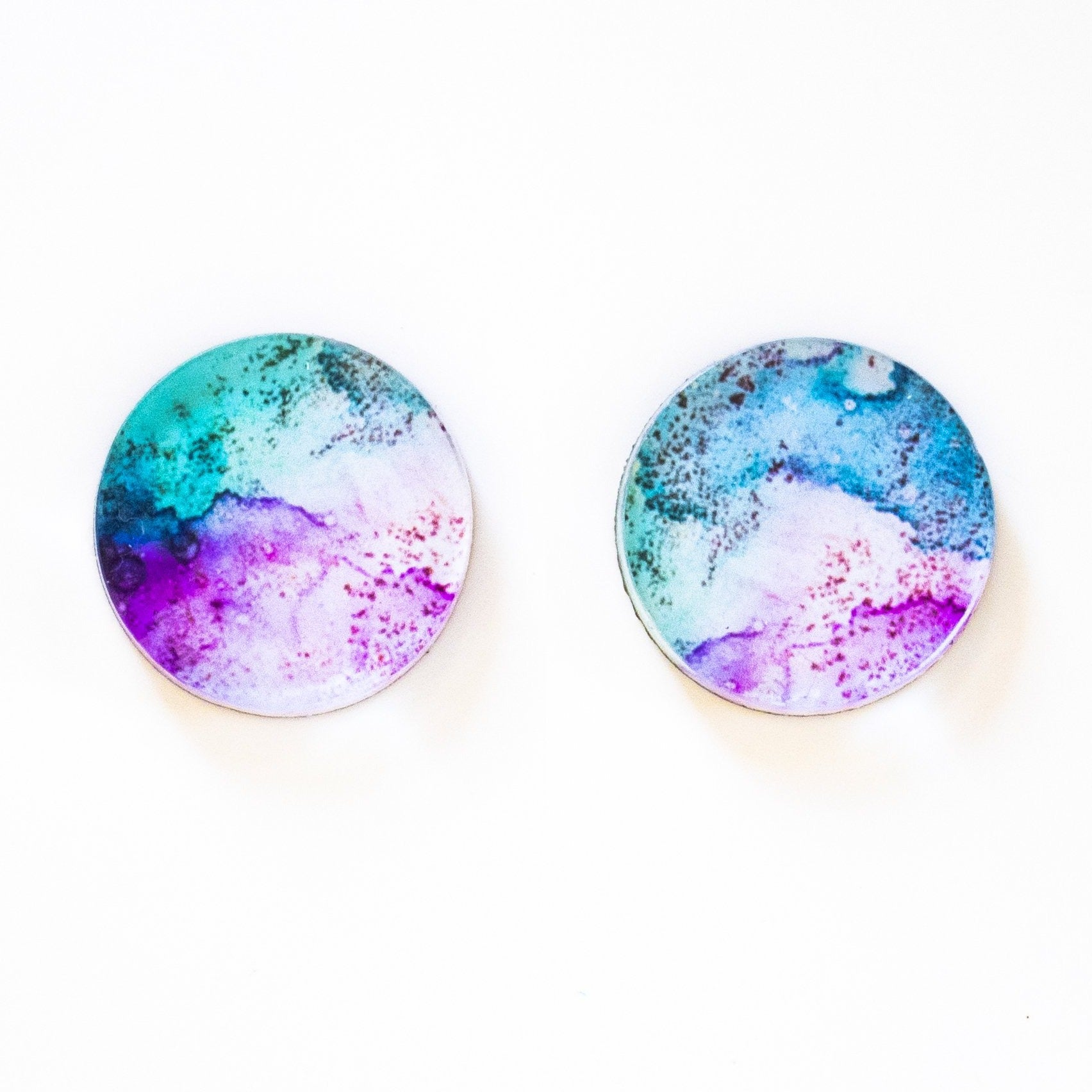 "In Bloom" Small Round Studs