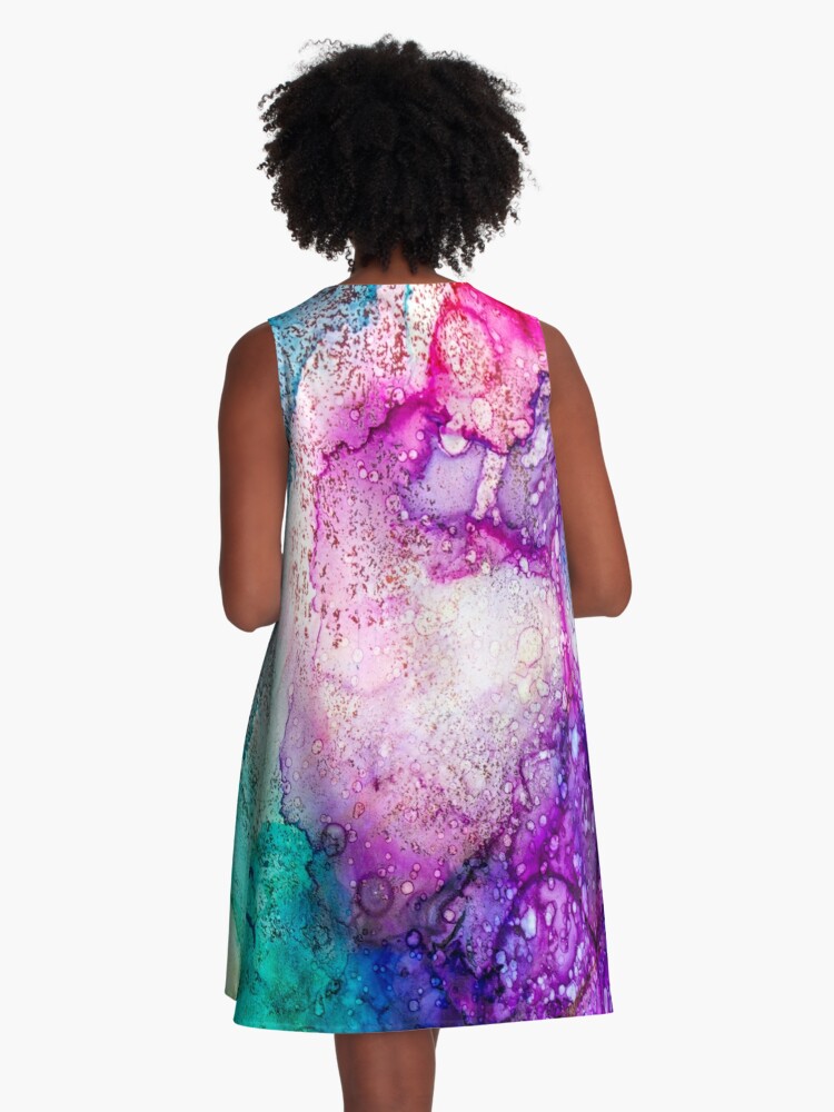 In Bloom Art Swing Dress